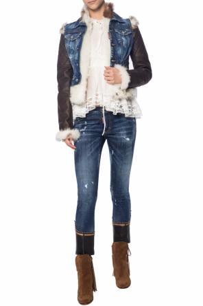'runway flare cropped jean' jeans, zdjęcie 2 'runway flare cropped jean' jeans od Dsquared2